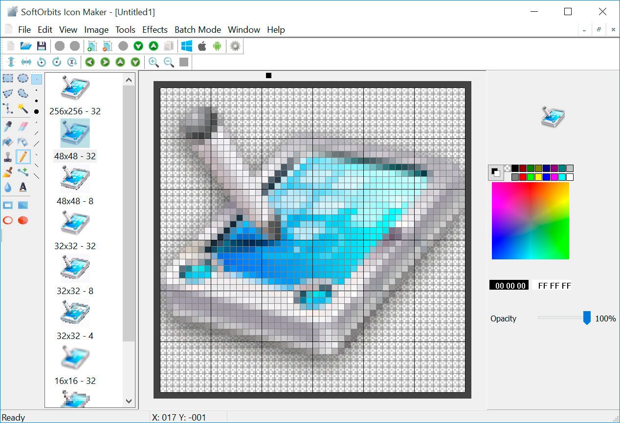 SoftOrbits Icon Maker スクリーンショット.