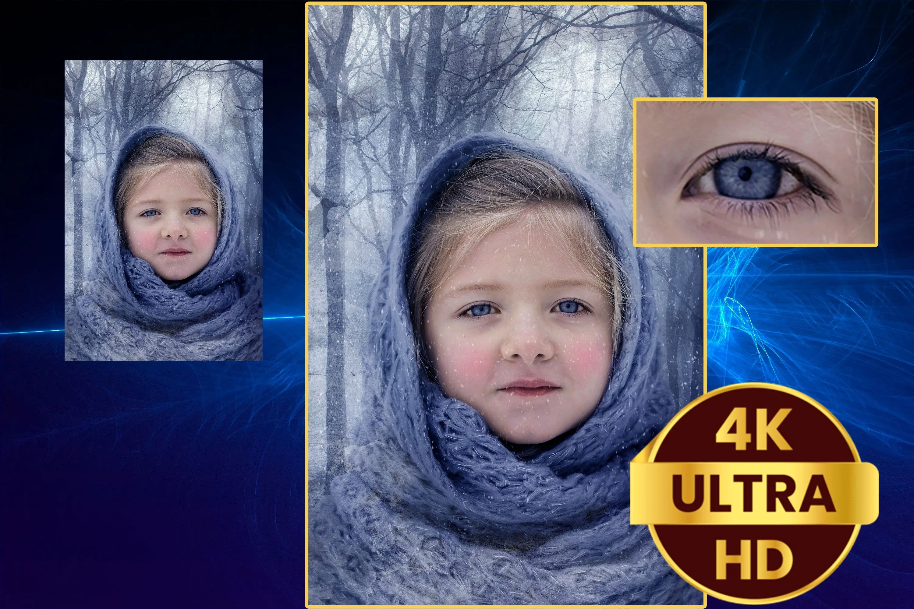 Convert Photo to Ultra HD Quality — 4K..
