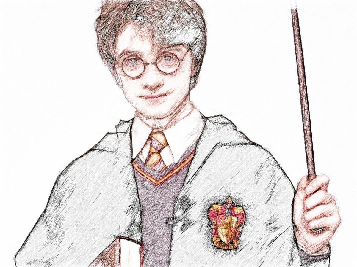 Harry Potter source photo..