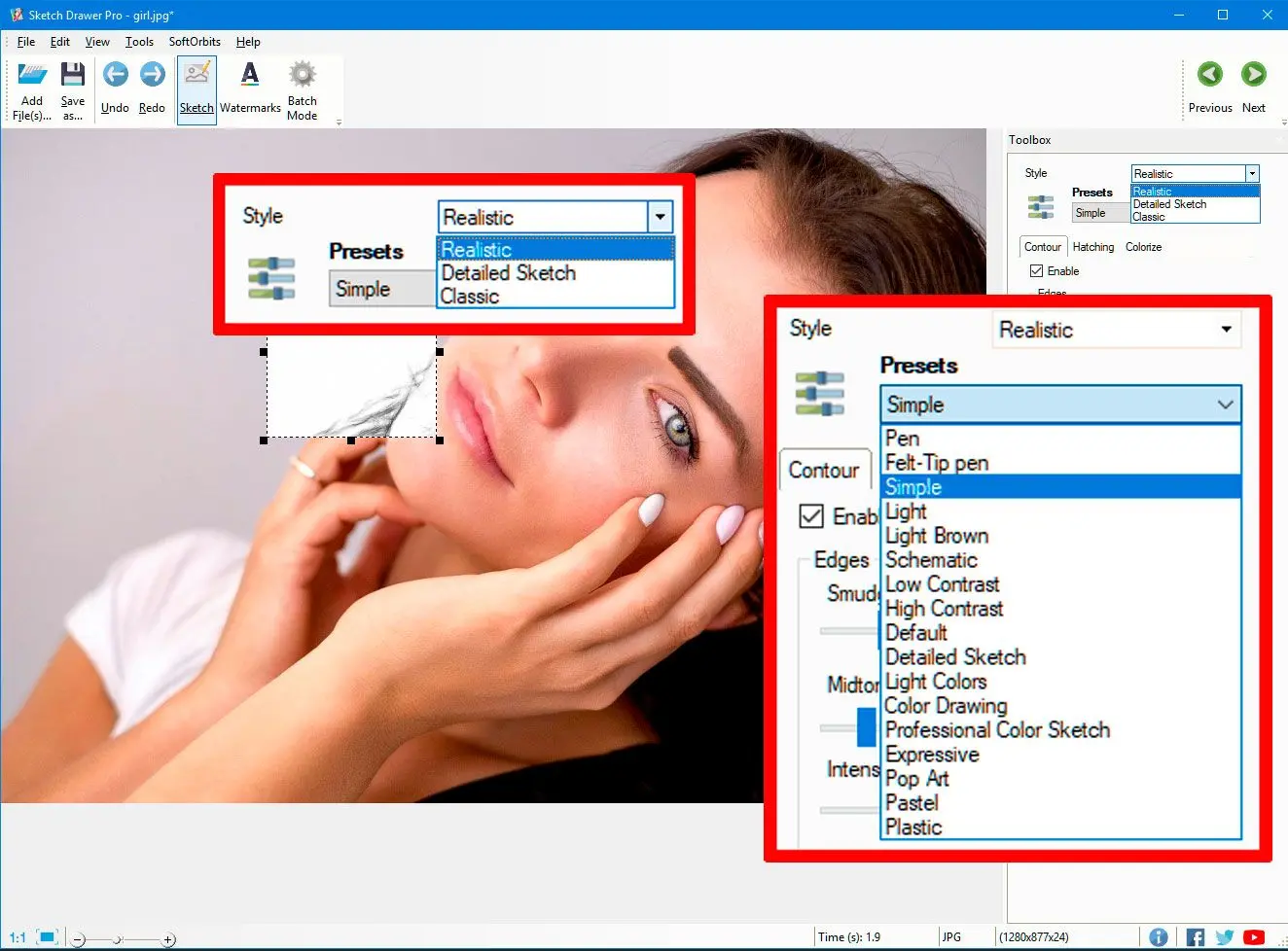 How to choose presets..