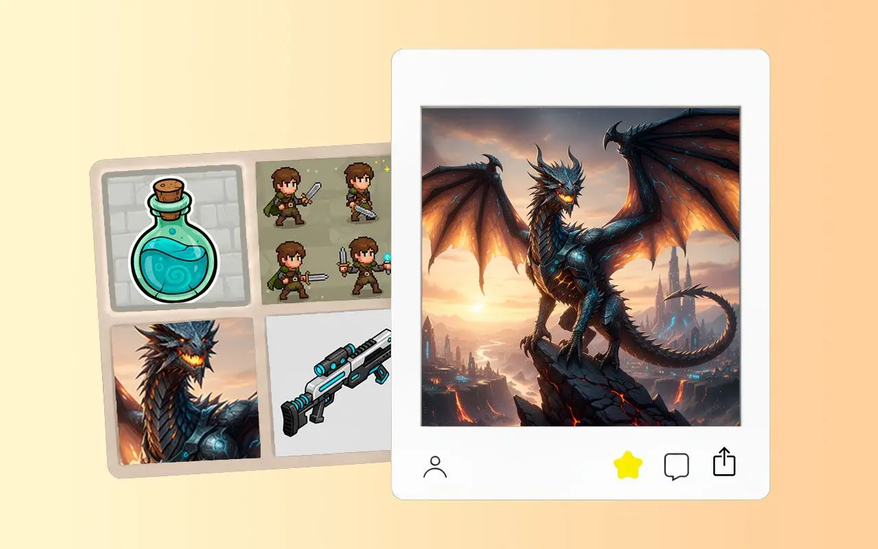 Create Anything You Can Imagine: Game Assets & Sprites.