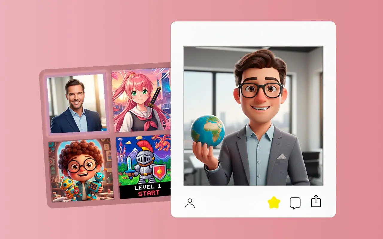 Create Anything You Can Imagine: Create Personalized Avatars.