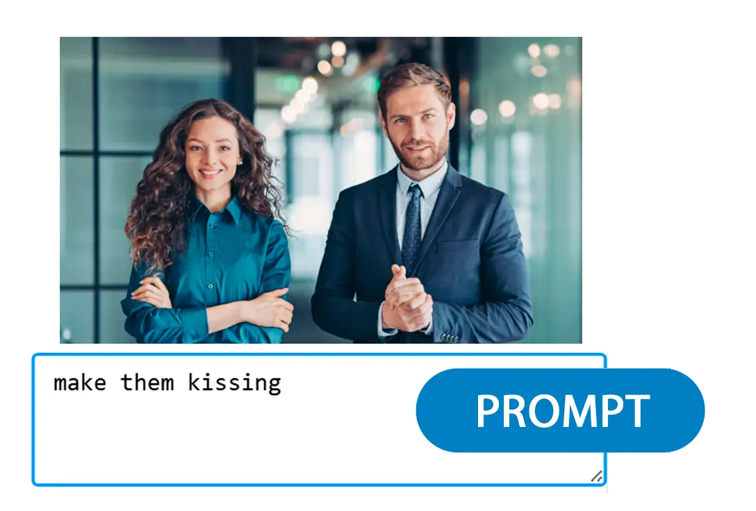 Upload & Prompt.