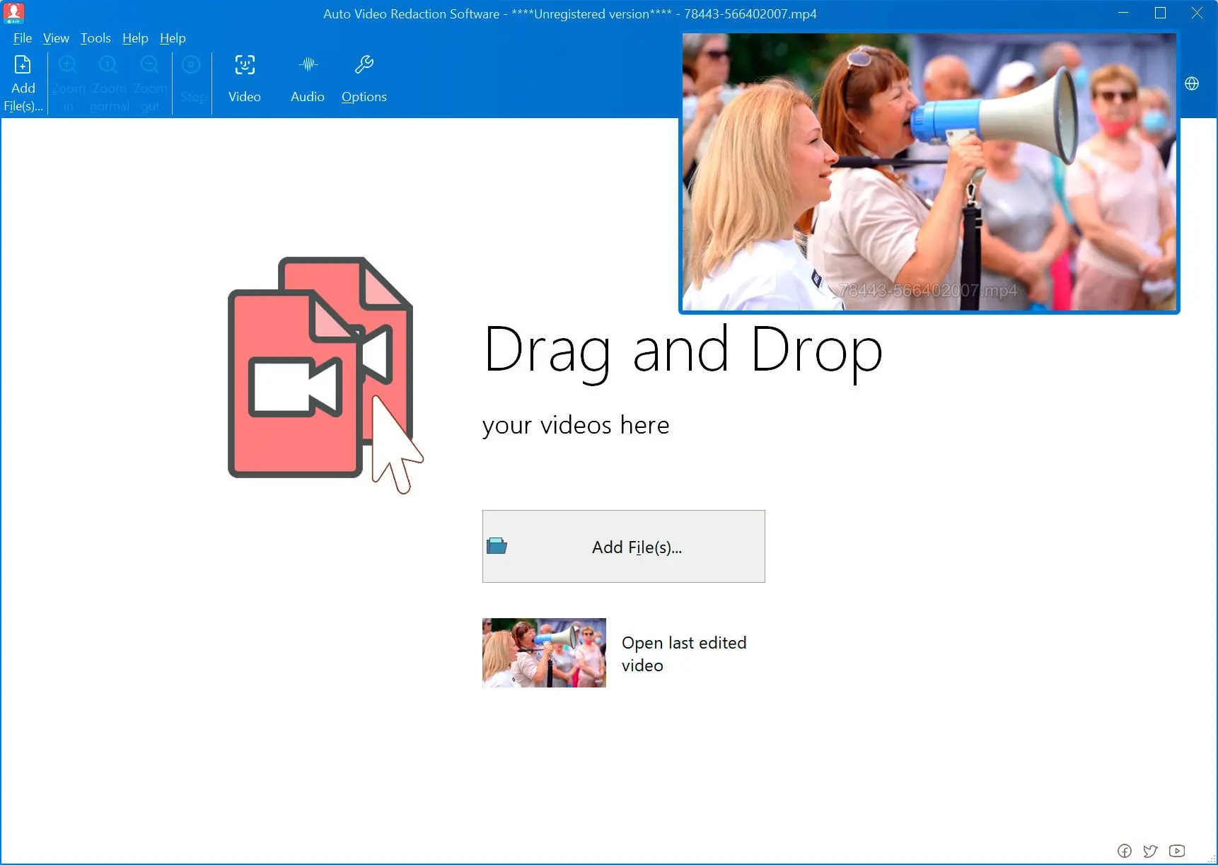 Add Your Video.