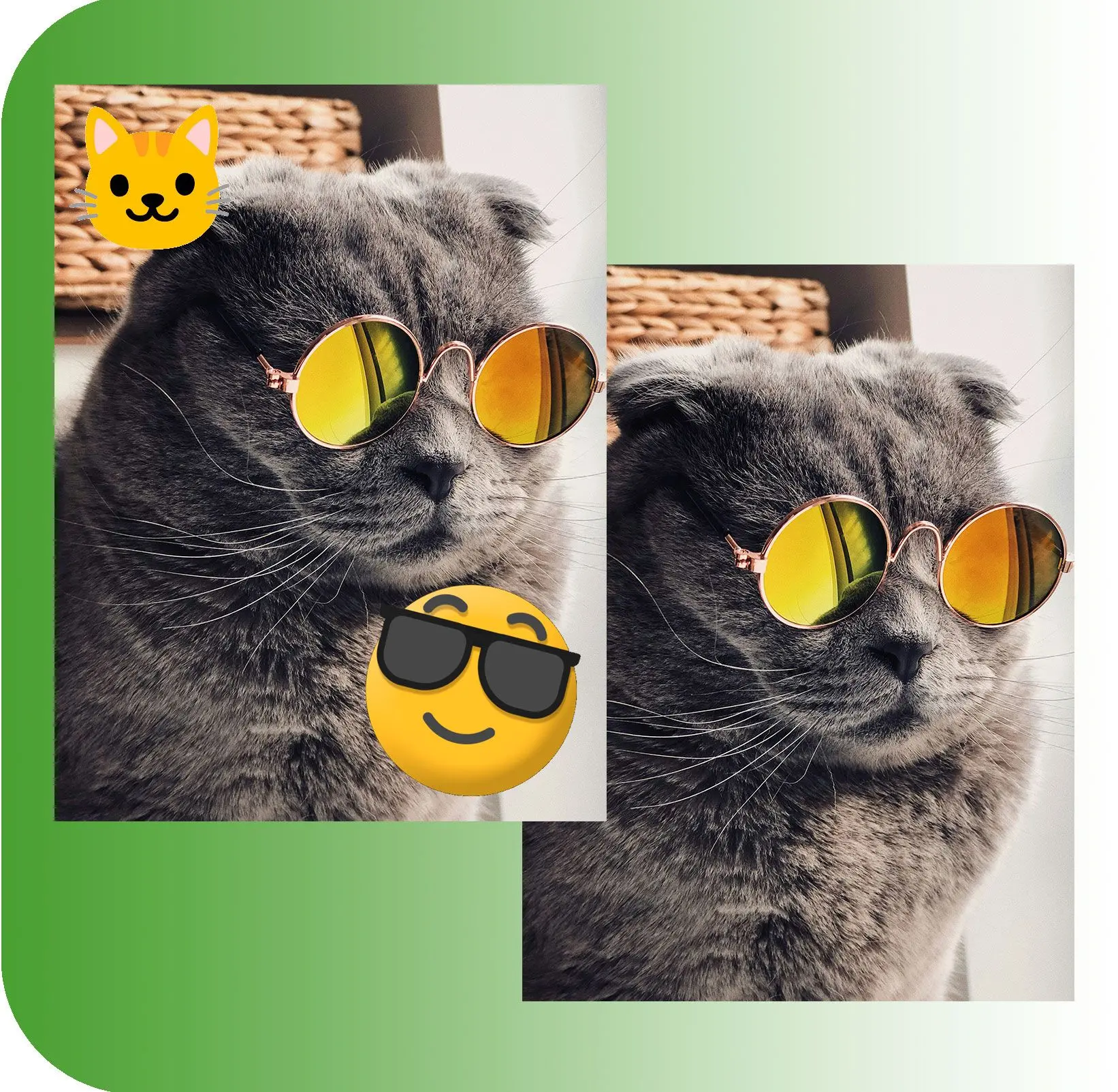 Remove Emojis and Restore Original Detail.