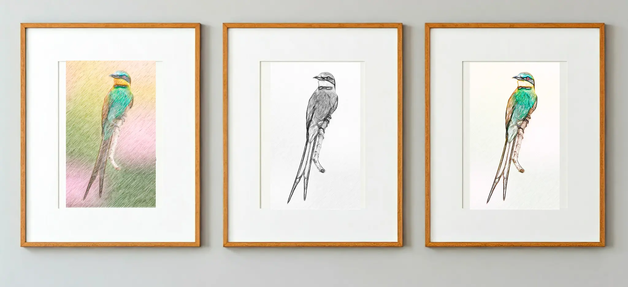 4 Drawing Engines. 30+ Sketching Presets..