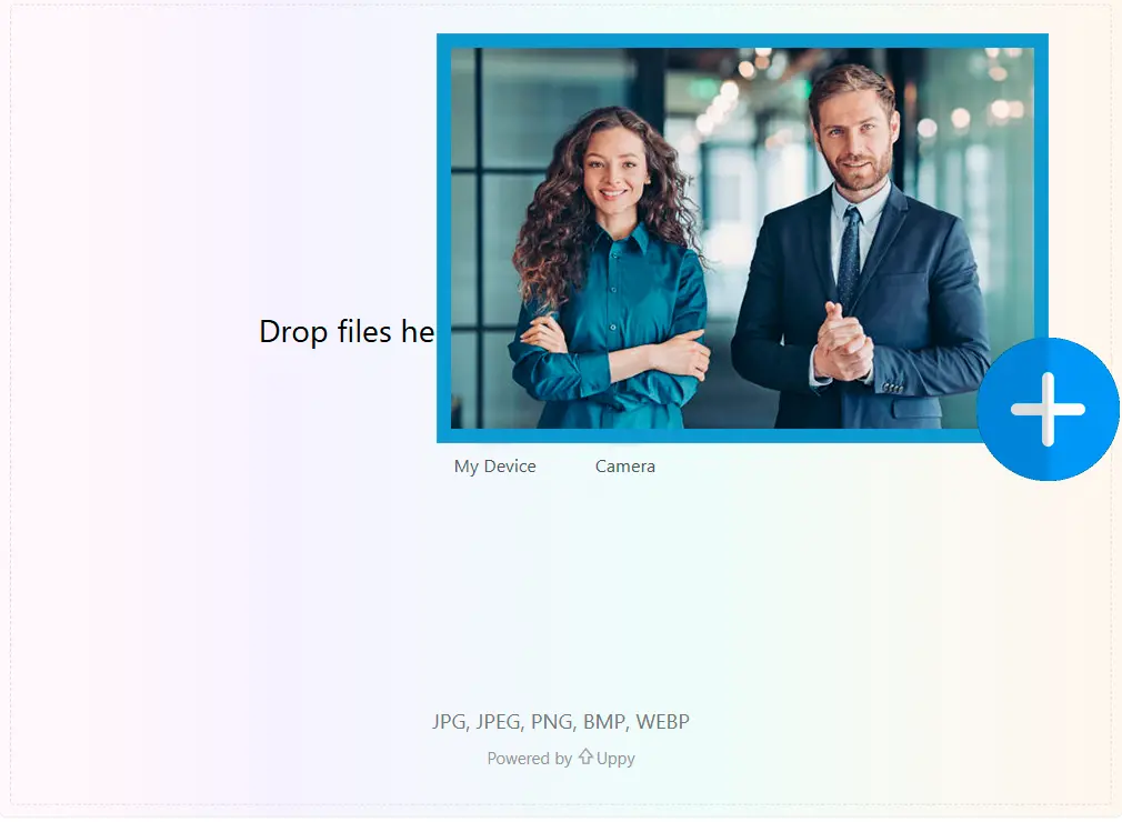 Upload a first frame image.